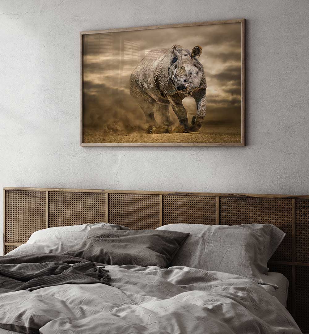 DESERT RINO , PHOTOGRAPHY PRINTS