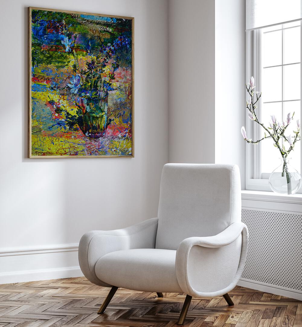 WILDFLOWERS , LANDSCAPE PAINTINGS