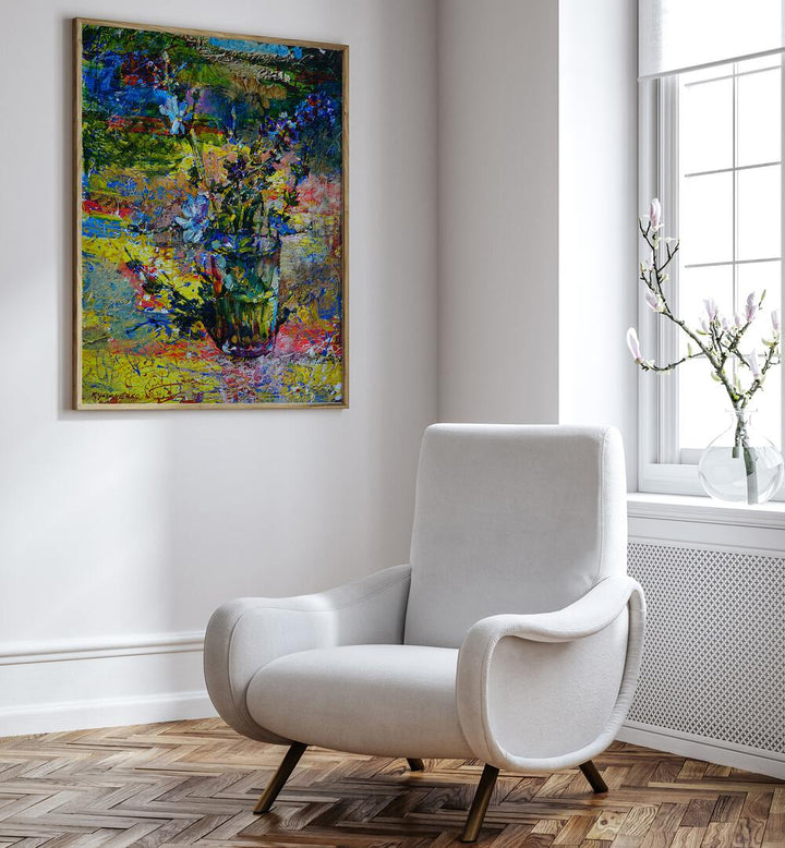 WILDFLOWERS , LANDSCAPE PAINTINGS