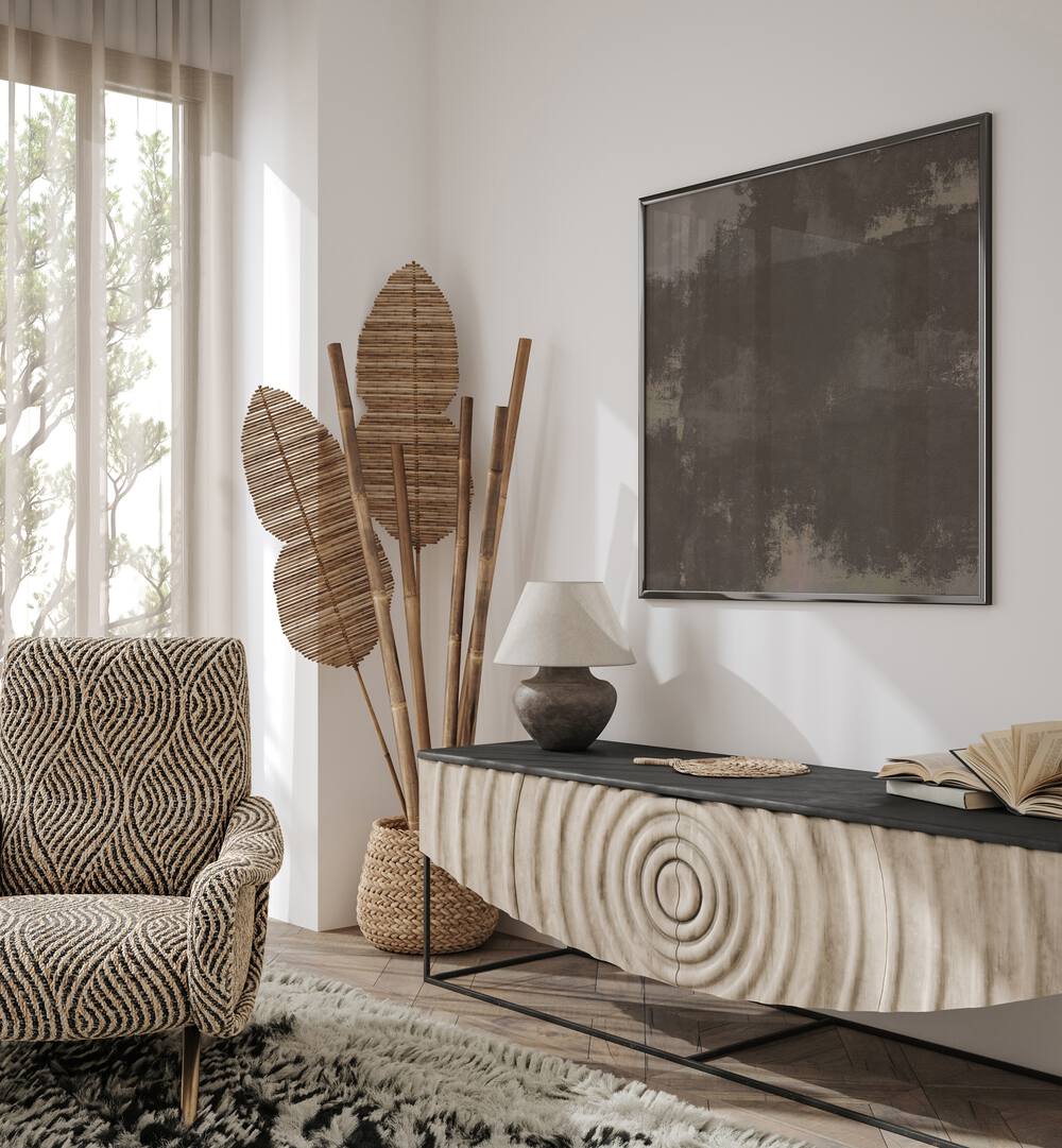 SABATO, ABSTRACT PAINTINGS enhance modern decor, showcasing elegance and versatility in stylish interiors.