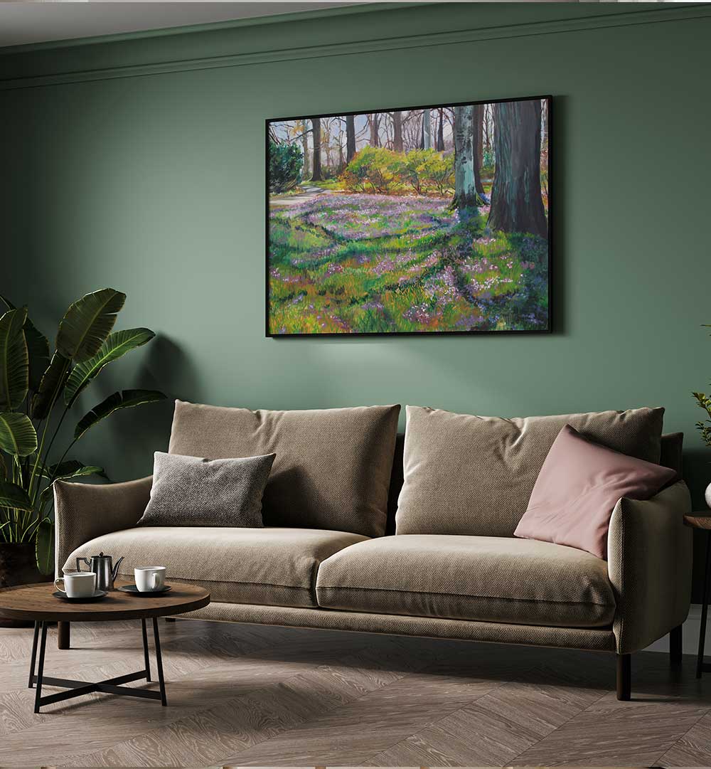 EARLY SPRING II , LANDSCAPE PAINTINGS
