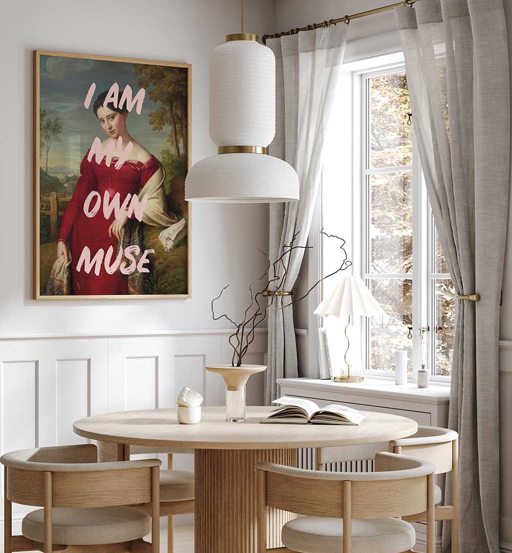 MY OWN MUSE , ALTERED ART PRINTS
