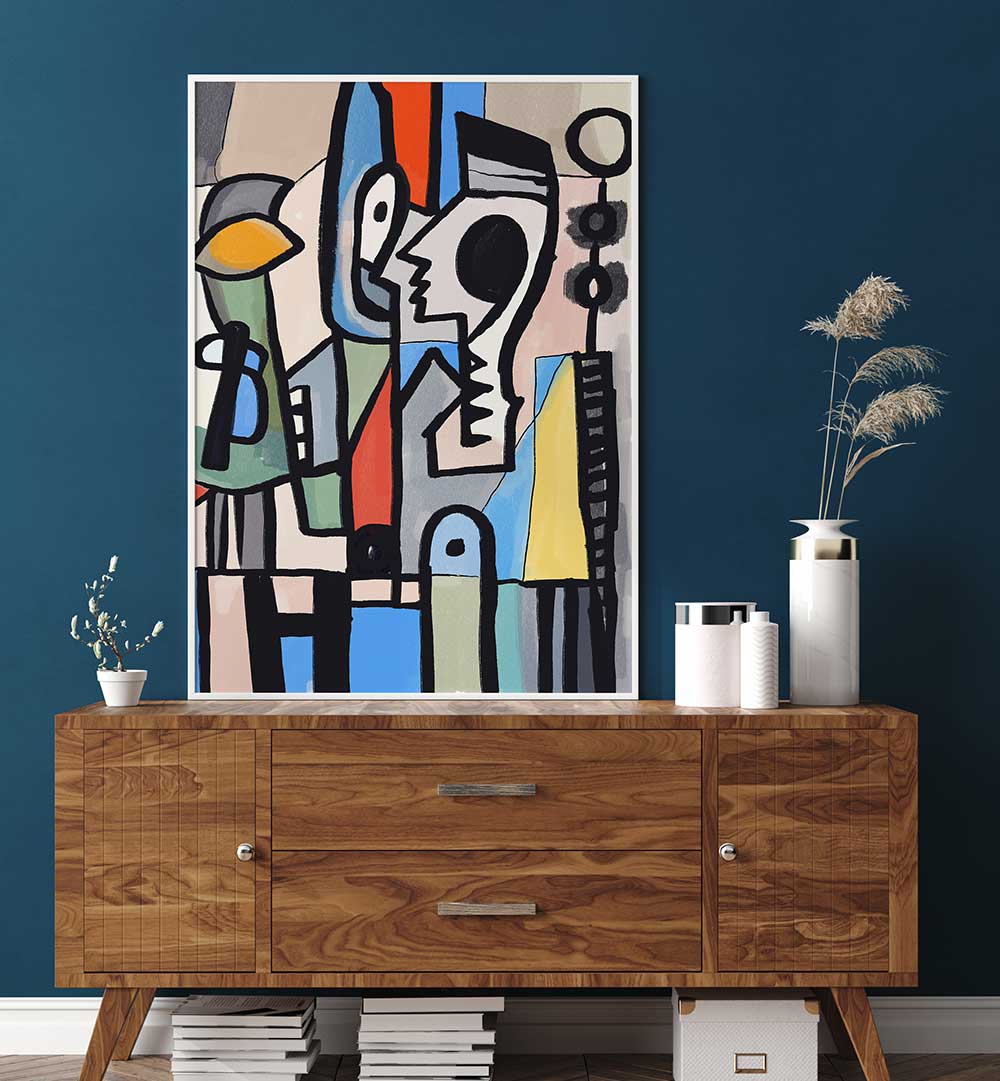 ALKING TO THE PHONE , POP ART PAINTINGS