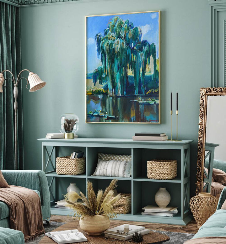 WILLOW , LANDSCAPE PAINTINGS