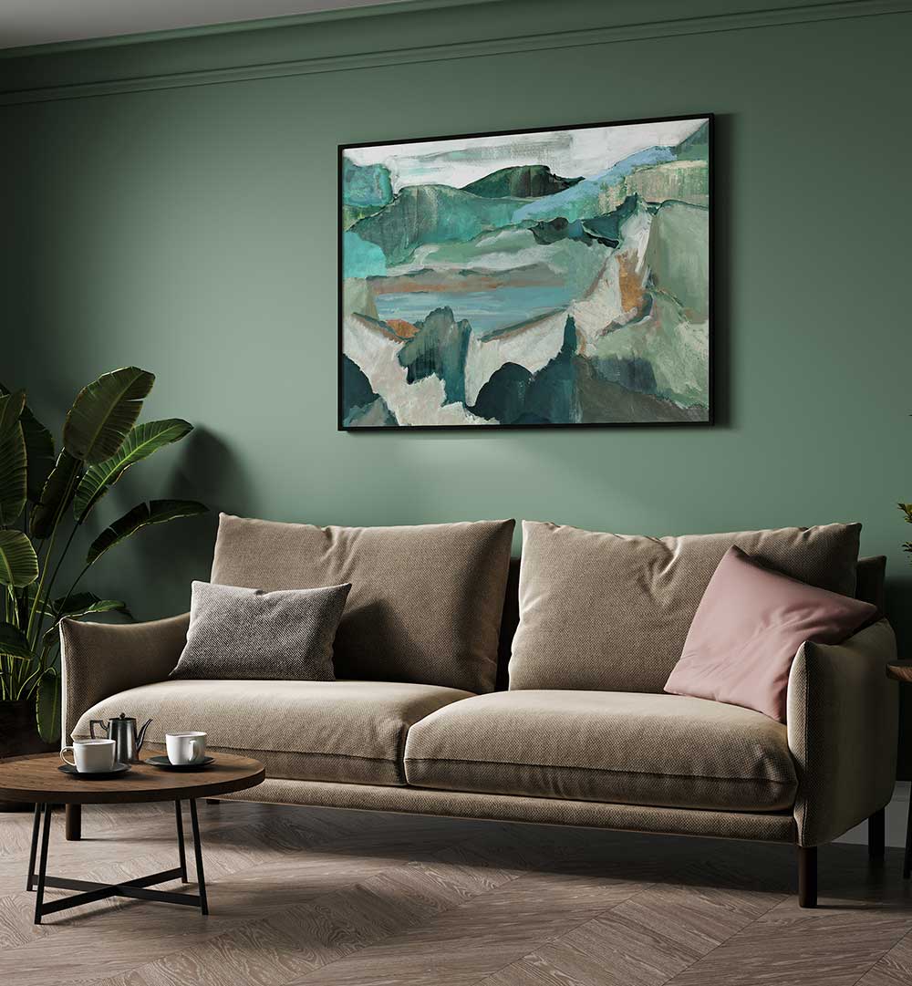 Elevate your space with NATURAL WORLD II, LANDSCAPE PAINTINGS, showcasing serene greenery and abstract landscapes.