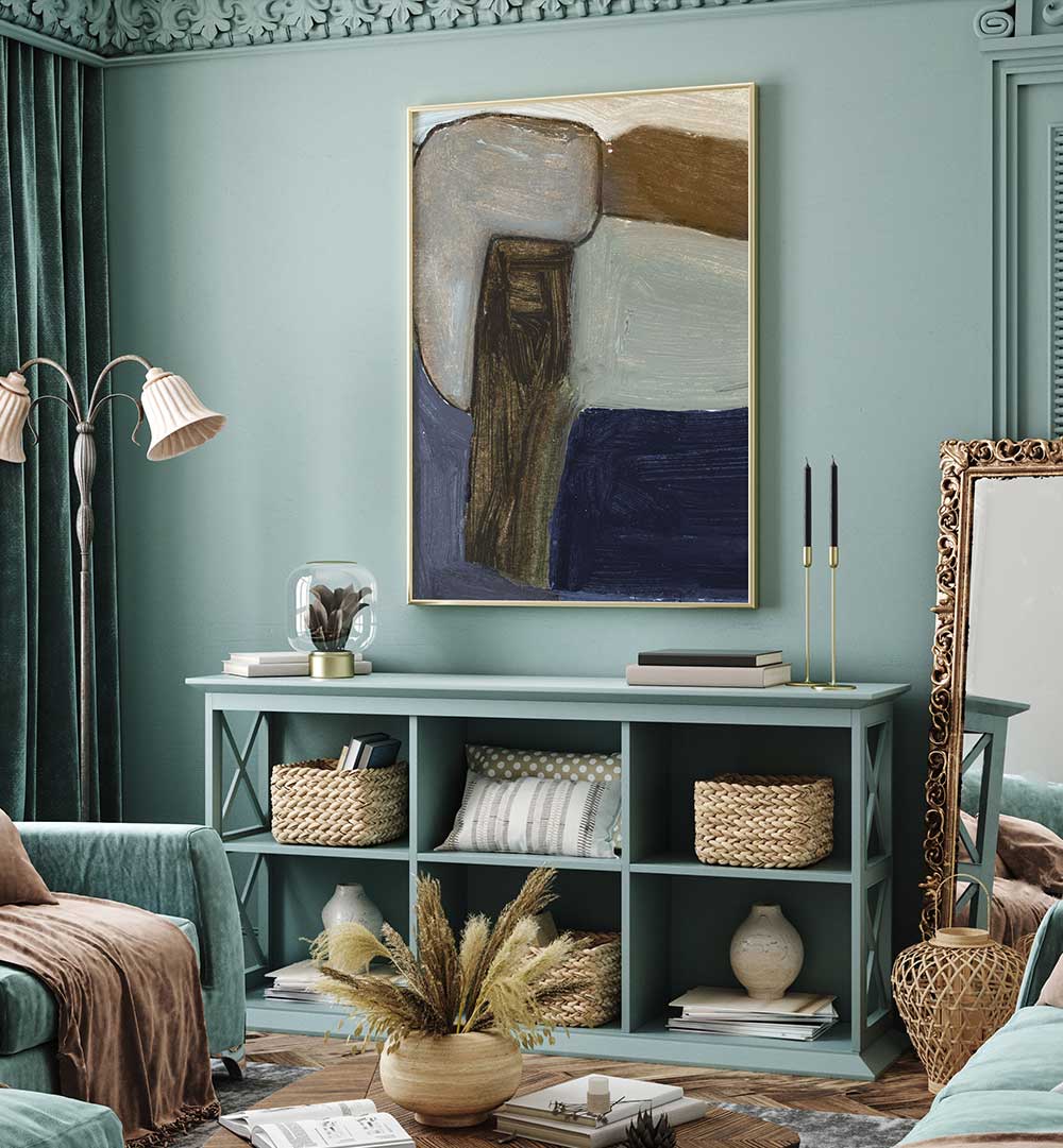 PIECES IX , ABSTRACT PAINTINGS