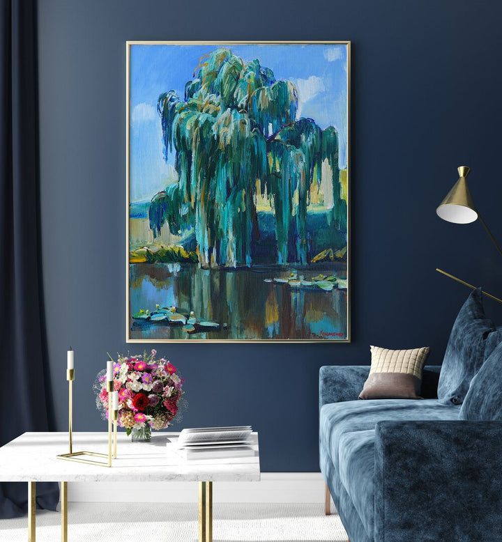 WILLOW , LANDSCAPE PAINTINGS