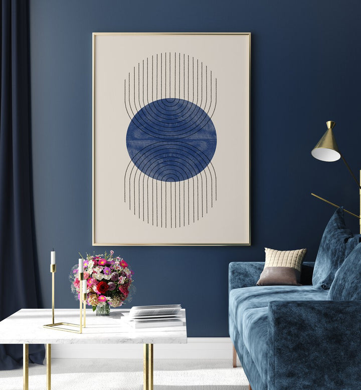 Transform your space with PERFECT POINT BLUE, BOHO ART PAINTINGS, featuring vibrant hues and intricate designs.