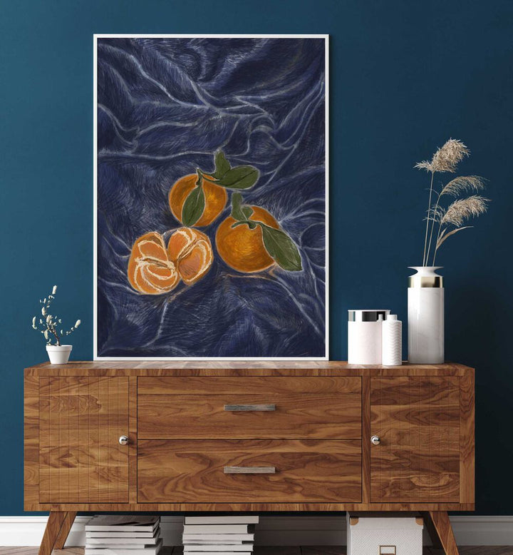 THE COLOURS ORANGE A BLUE , KITCHEN POSTERS