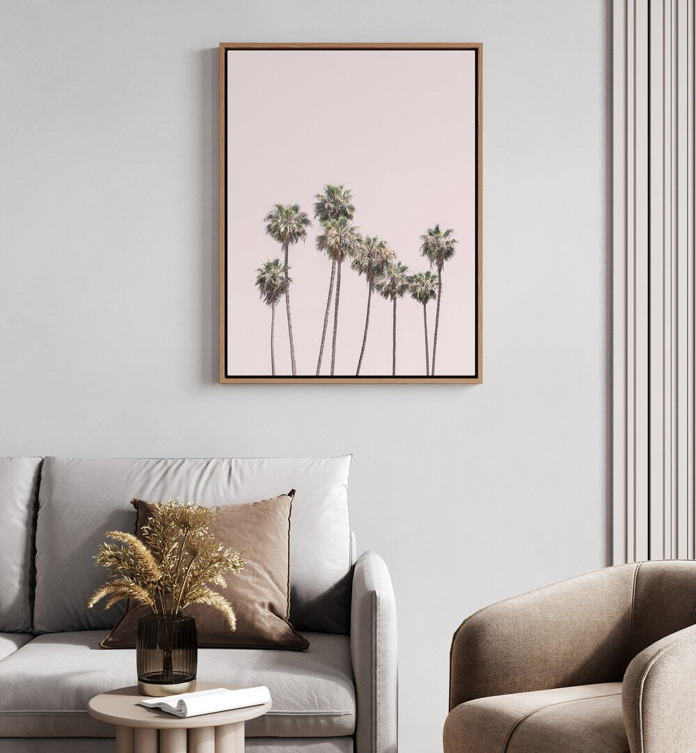 BLUSH PALMS, BEACH PAINTINGS create a tropical vibe, perfect for refreshing your home decor collection.