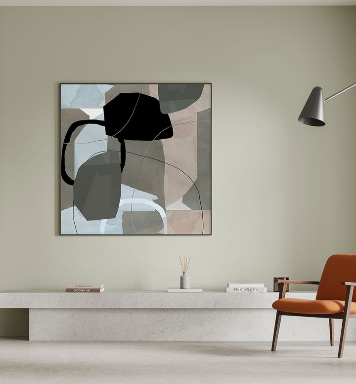 Discover NEUTRAL SHAPES V, ABSTRACT PAINTINGS, a stunning blend of colors and forms for your space.