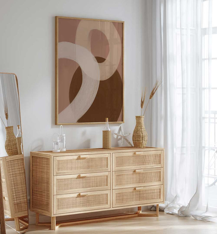 COLOUR PALETTE MOCHA MOUSSE VIII , ABSTRACT PAINTINGS