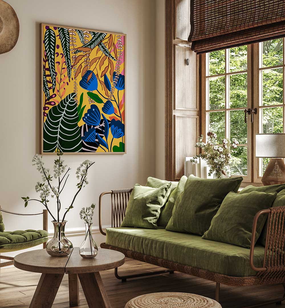 BOTANICAL MOTIFS , FLORAL FLOWER PAINTINGS