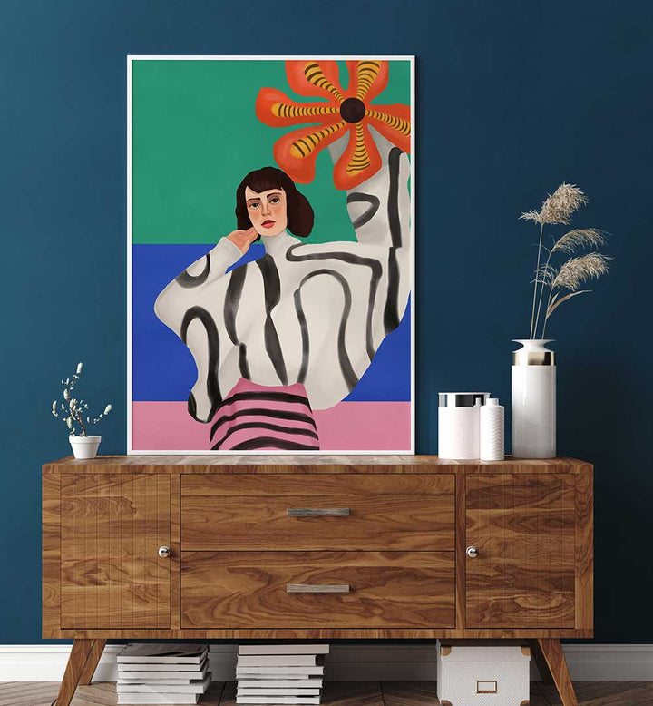 VIBRANT ELEGANCE , PORTRAITS & FIGURATIVE ILLUSTRATIONS