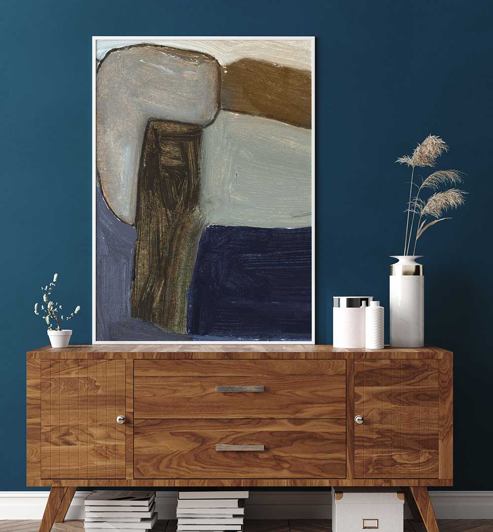 PIECES IX , ABSTRACT PAINTINGS