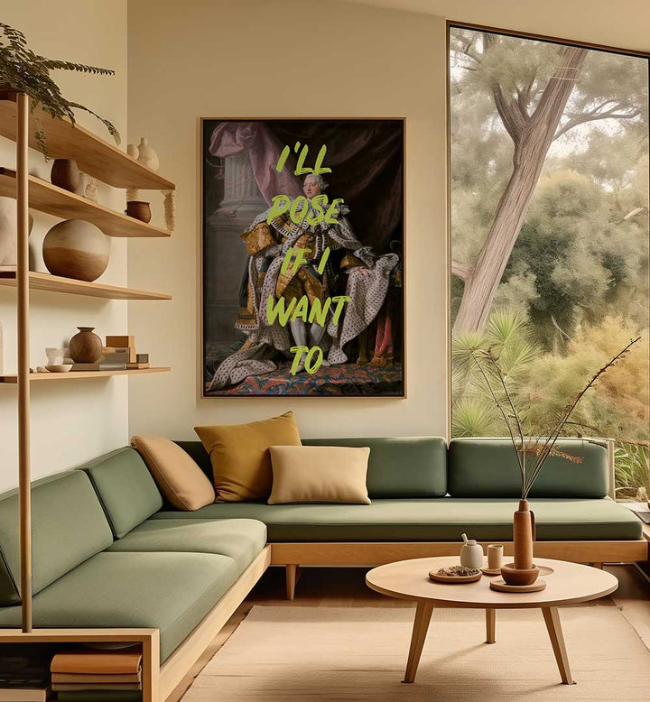 NEON POSER KING , ALTERED ART PRINTS