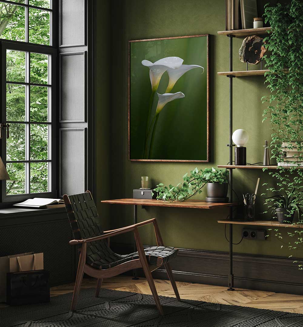 SIMPLICITY & ELEGANCE , FLORAL FLOWER PAINTINGS