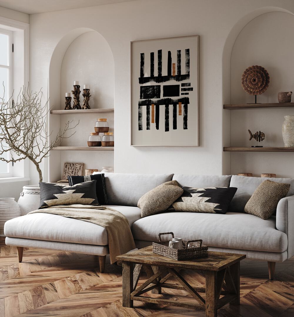 LINO CUT TEXTURE, ABSTRACT PAINTINGS elevate living spaces with vibrant designs and intricate craftsmanship.