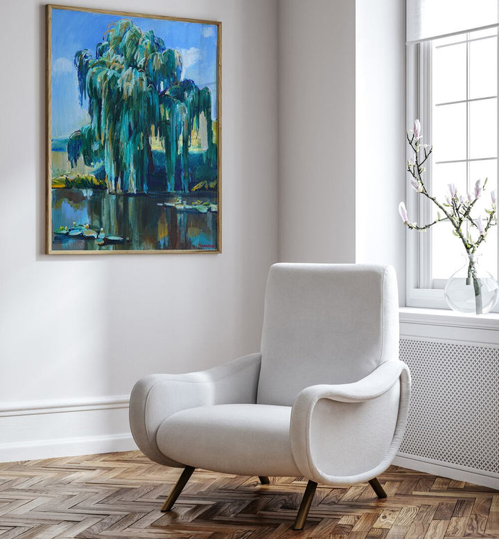 WILLOW , LANDSCAPE PAINTINGS