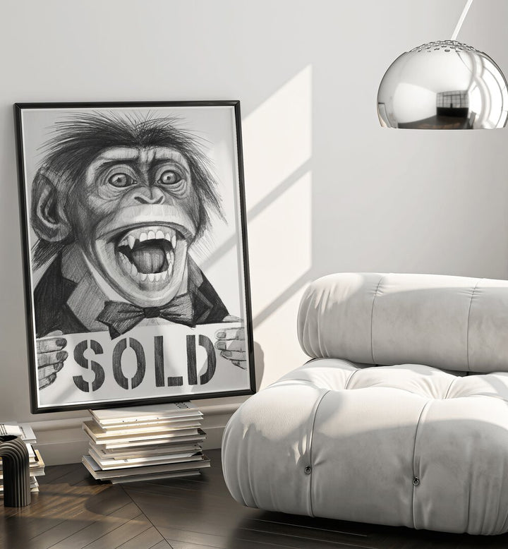 PRIMAL AUCTIONEER, COMIC POSTERS bring vibrant abstract art to life, perfect for collectors and enthusiasts.