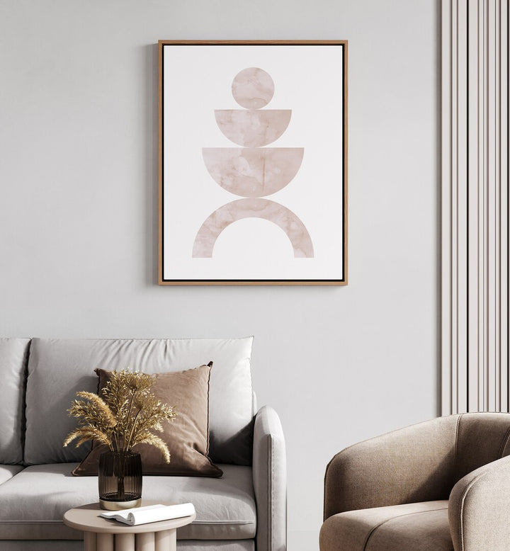 Stylish living room featuring WATERCOLORS V, BOHO ART PAINTINGS, enhancing decor with elegant, vibrant designs.