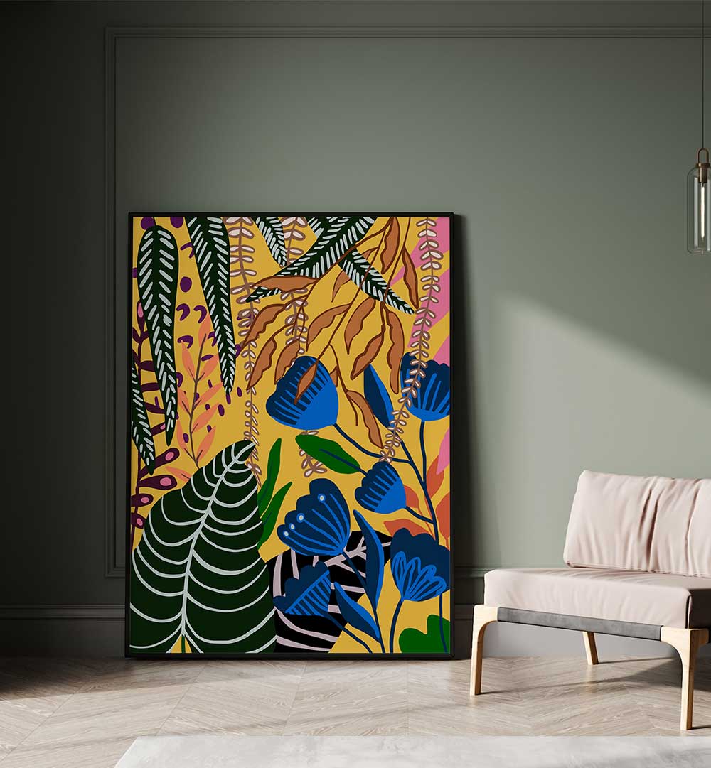 BOTANICAL MOTIFS , FLORAL FLOWER PAINTINGS