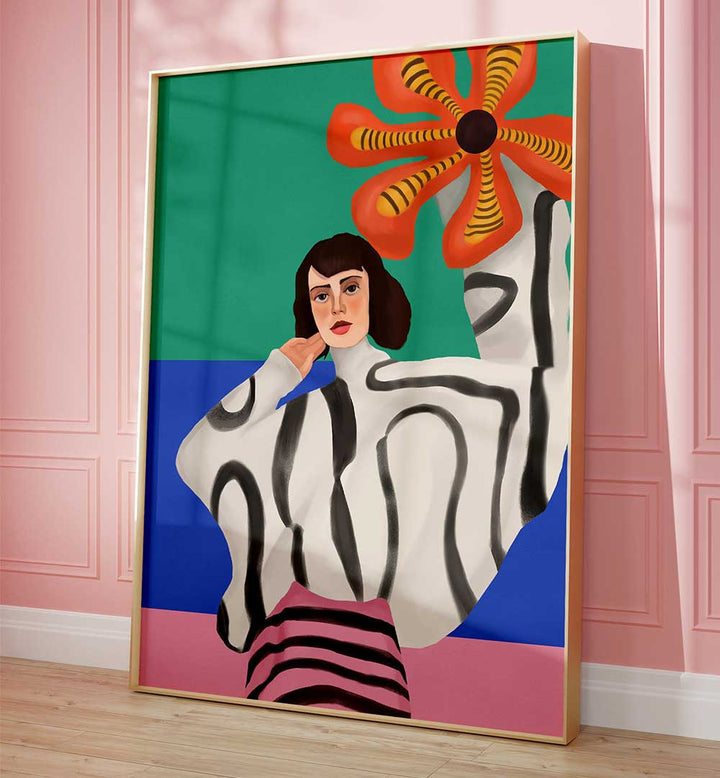 VIBRANT ELEGANCE , PORTRAITS & FIGURATIVE ILLUSTRATIONS