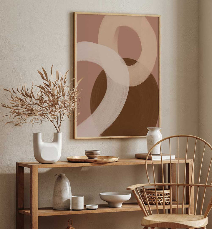 COLOUR PALETTE MOCHA MOUSSE VIII , ABSTRACT PAINTINGS