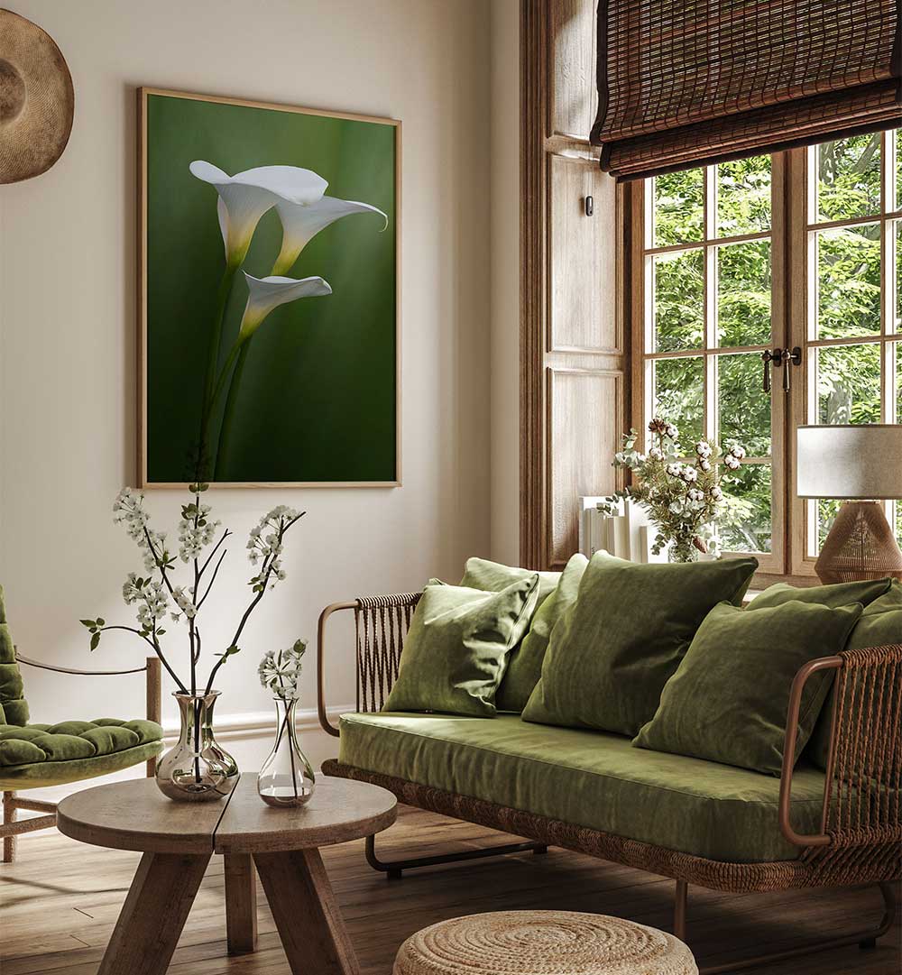 SIMPLICITY & ELEGANCE , FLORAL FLOWER PAINTINGS