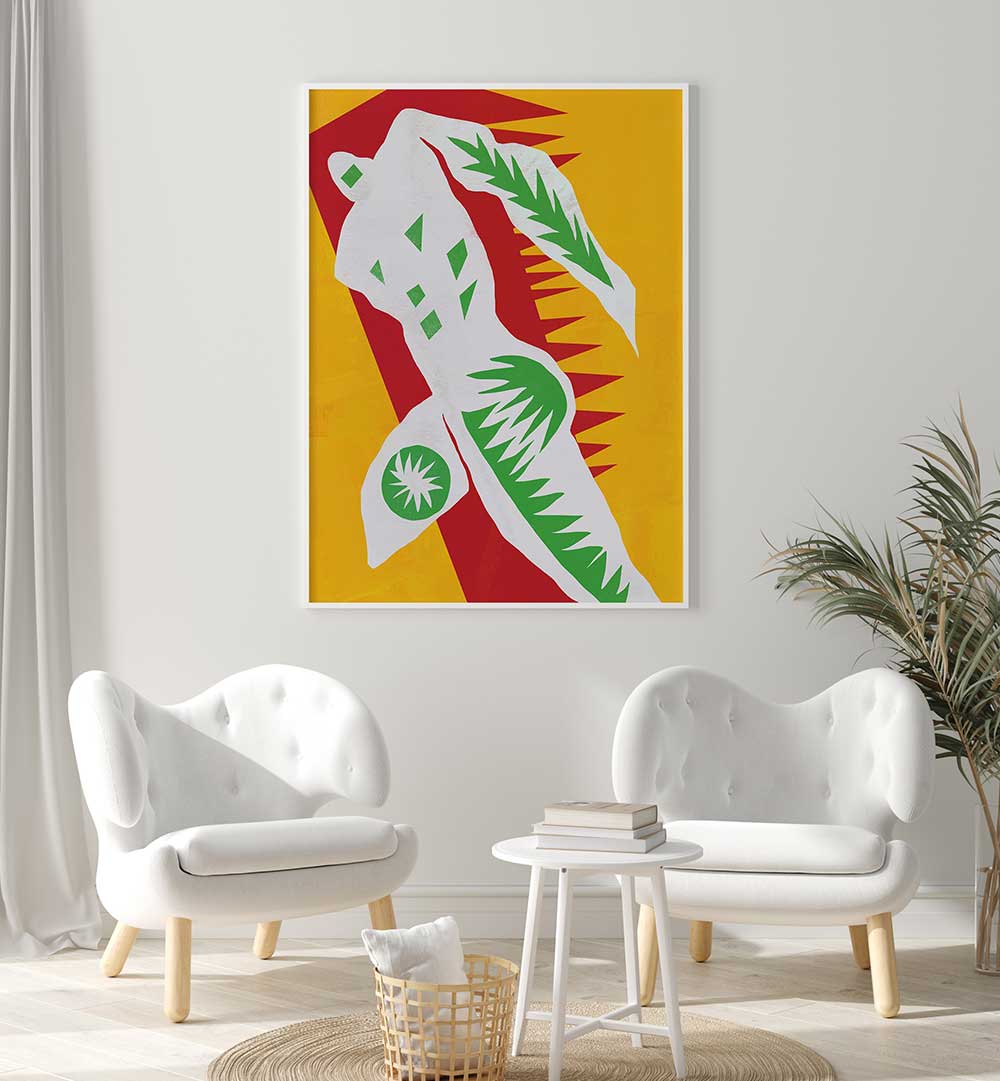 DYNAMIC SILHOUETTE , ABSTRACT PAINTINGS