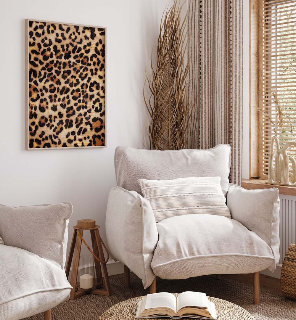 Elegant LEOPARD, ANIMAL PAINTINGS by Emel Tunaboylu, perfect for enhancing any space with captivating art.