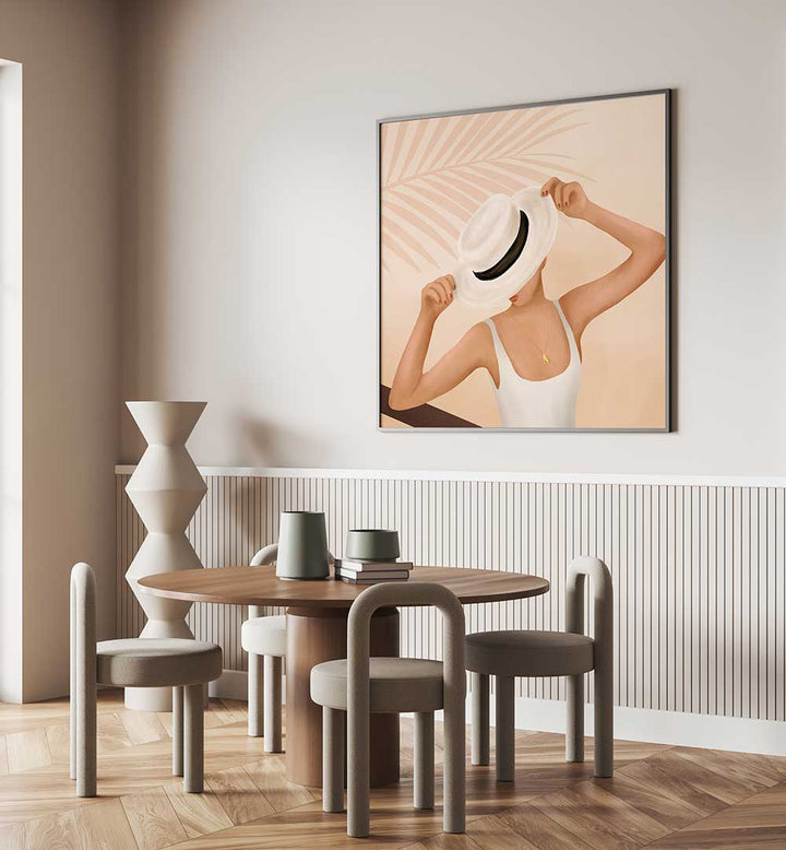 SUMMER HEAT III , BOHO ART PAINTINGS