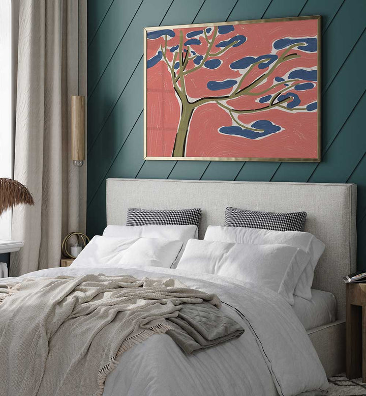 BONSAI TREE FINE , FLORAL FLOWER PAINTINGS