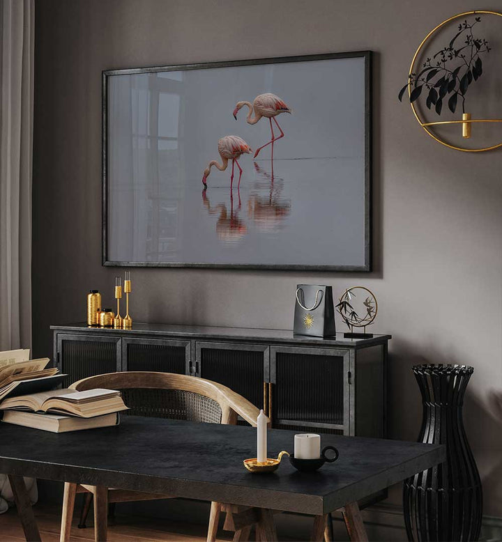 FLAMINGOS , PHOTOGRAPHY PRINTS