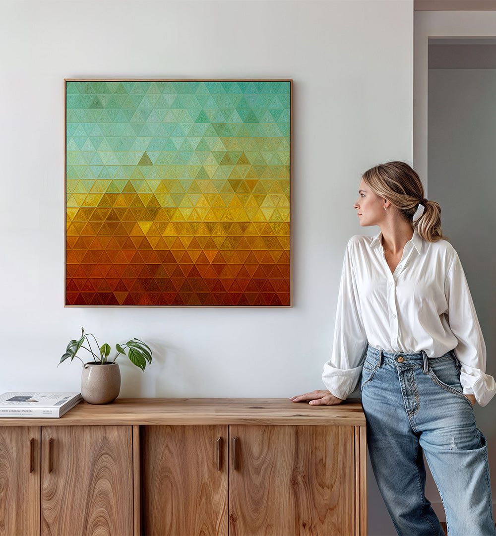 MOSAIC ENERGY ART XXVIII , PATTERN ART PRINTS