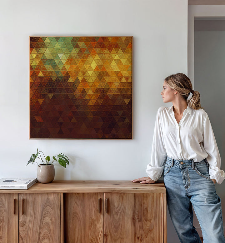 MOSAIC ENERGY ART LXIV , PATTERN ART PRINTS