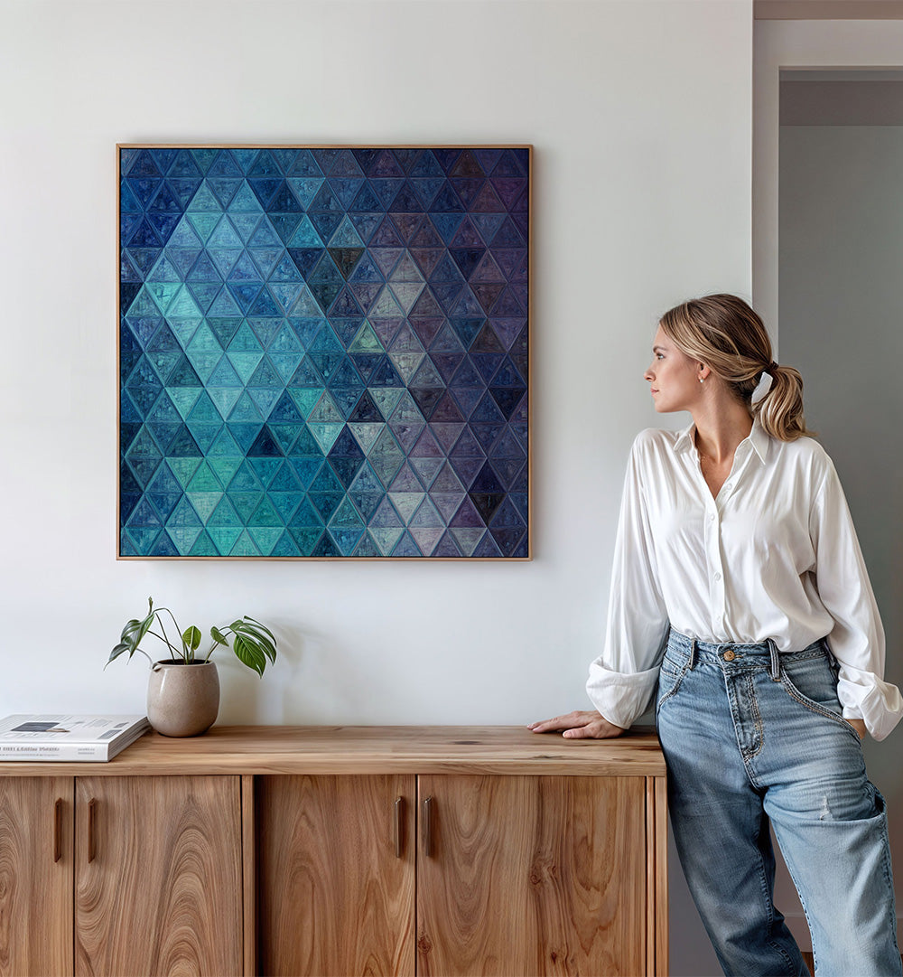 MOSAIC ENERGY ART LXXX  , PATTERN ART PRINTS