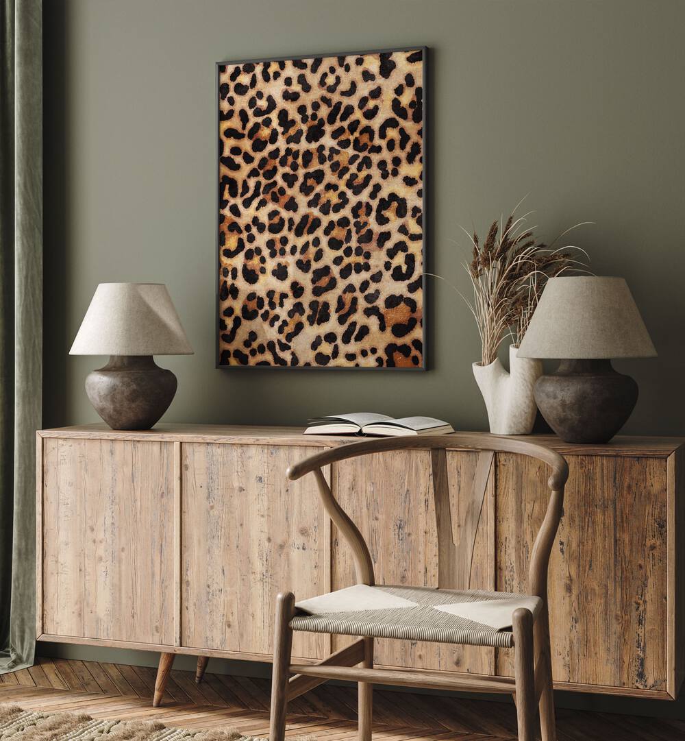 Stunning LEOPARD, ANIMAL PAINTINGS by Emel Tunaboylu, perfect for adding elegance to your space.