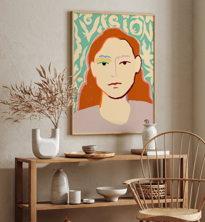 VISION , PORTRAITS & FIGURATIVE ILLUSTRATIONS
