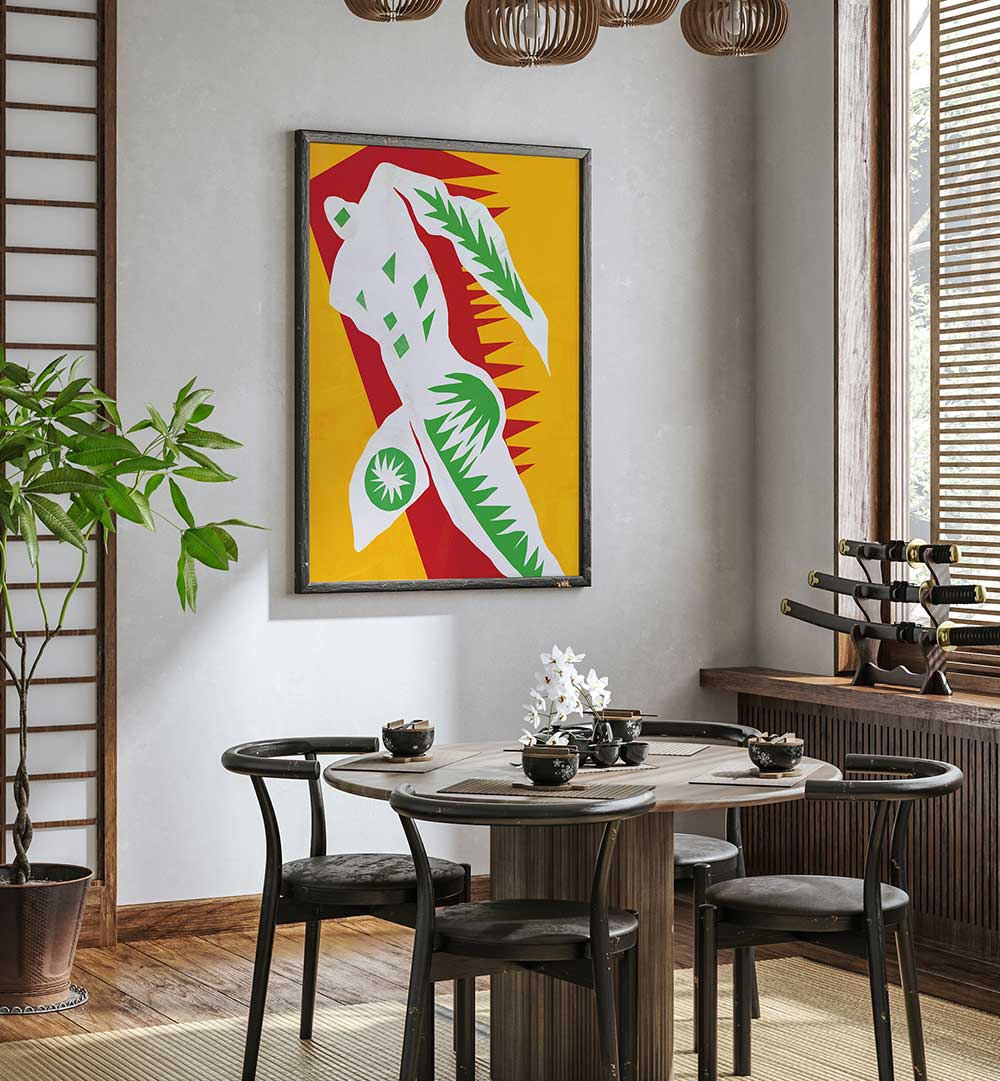 DYNAMIC SILHOUETTE , ABSTRACT PAINTINGS