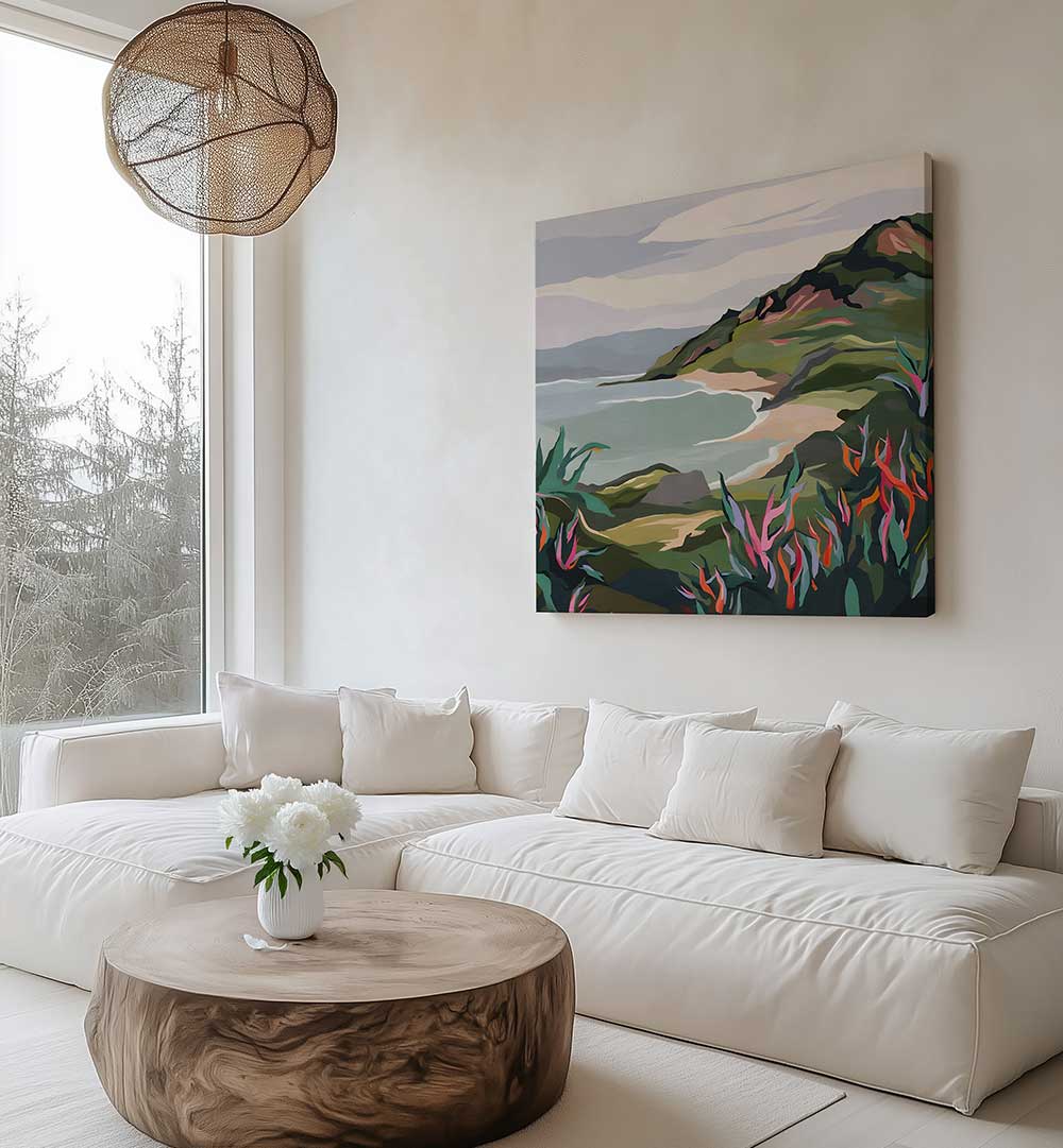 ACROSS THE DITCH , LANDSCAPE PAINTINGS