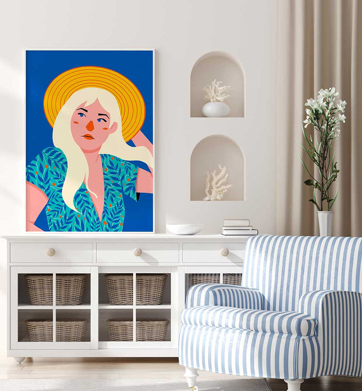 BOTANICAL BREEZE , PORTRAITS & FIGURATIVE ILLUSTRATIONS