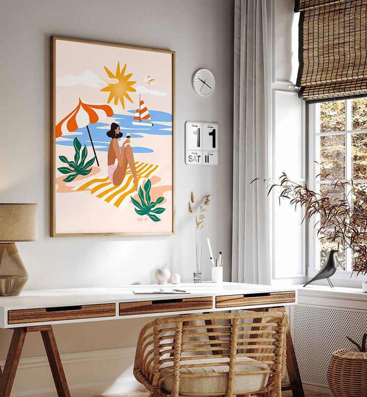 SUNNY BEACH BLISS , BEACH PAINTINGS