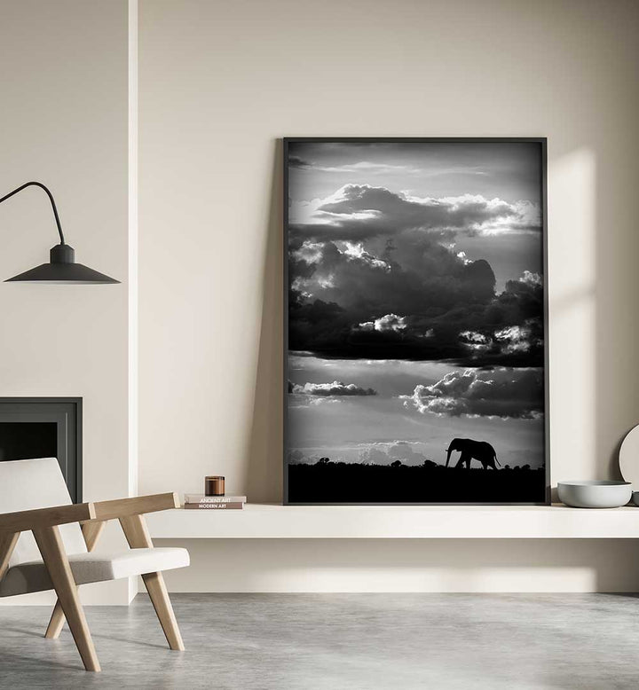 HE WALKS UNDER AN AFRICAN SKY  , PHOTOGRAPHY PRINTS