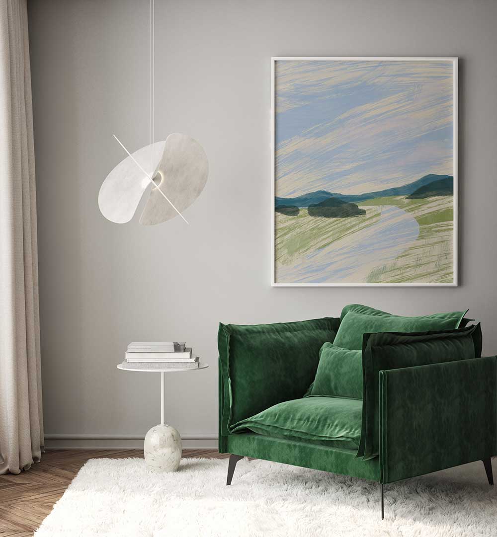 ABSTRACT LANDSCAPE SKETCH , LANDSCAPE PAINTINGS