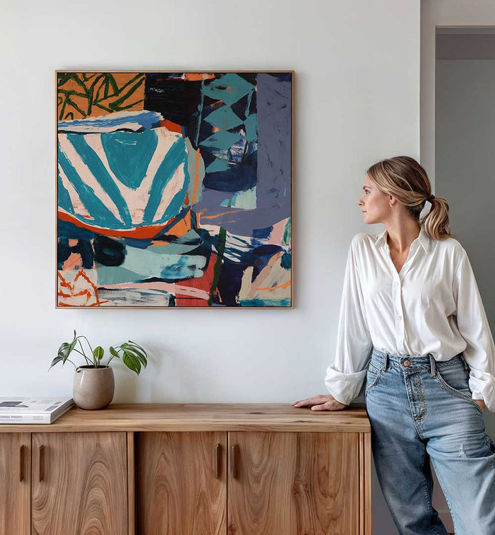 UNI ABSTRACT I , ABSTRACT PAINTINGS