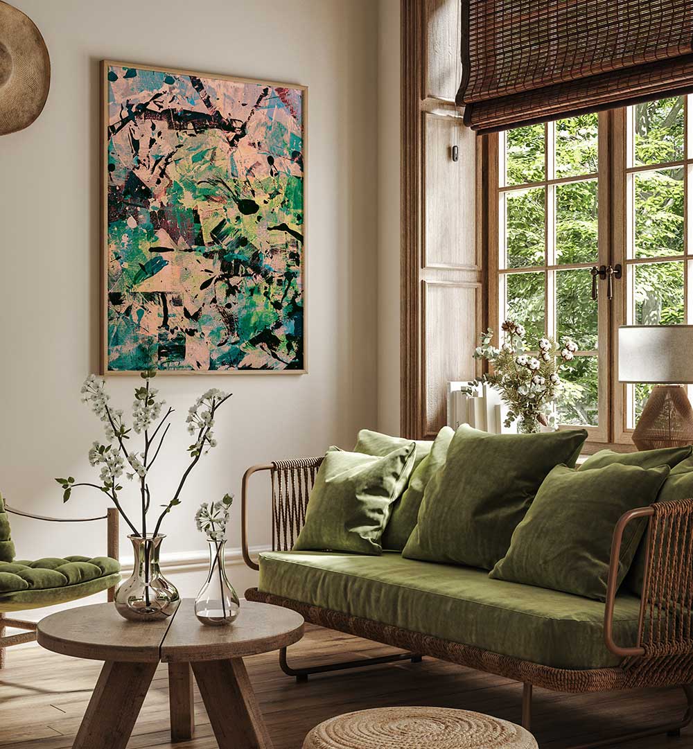 CHAOS IN COLOR , ABSTRACT PAINTINGS