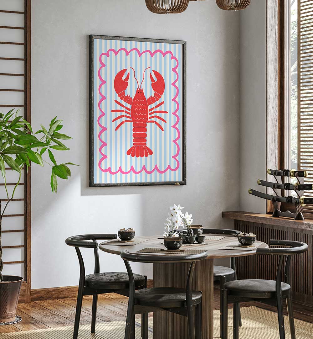 BLUE STRIPED LOBSTER , BAR & CAFE ART
