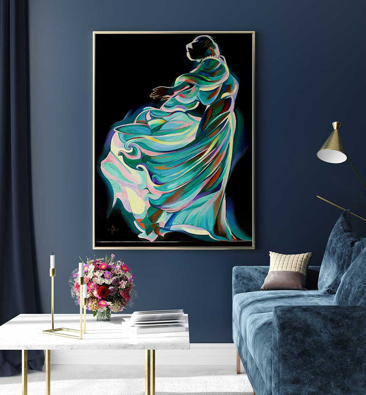 DEPICTION OF A DANCER , PORTRAITS & FIGURATIVE ILLUSTRATIONS