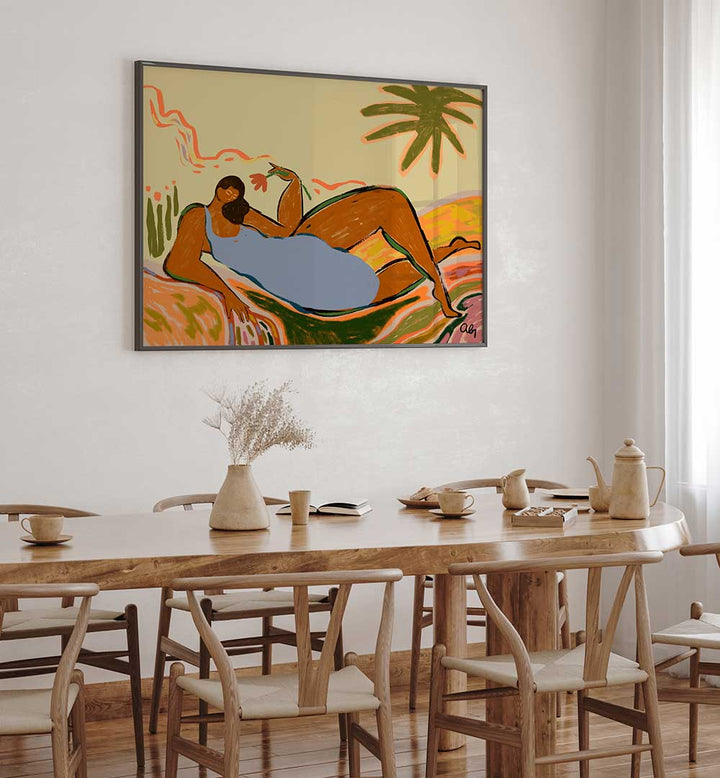 REST AND RELAX , PORTRAITS & FIGURATIVE ILLUSTRATIONS